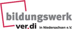 Logo des Bildungswerks "Bildungswerk ver.di in Niedersachsen e.V.".