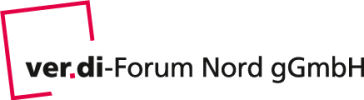 Logo des Bildungswerks "ver.di-Forum Nord gGmbH".
